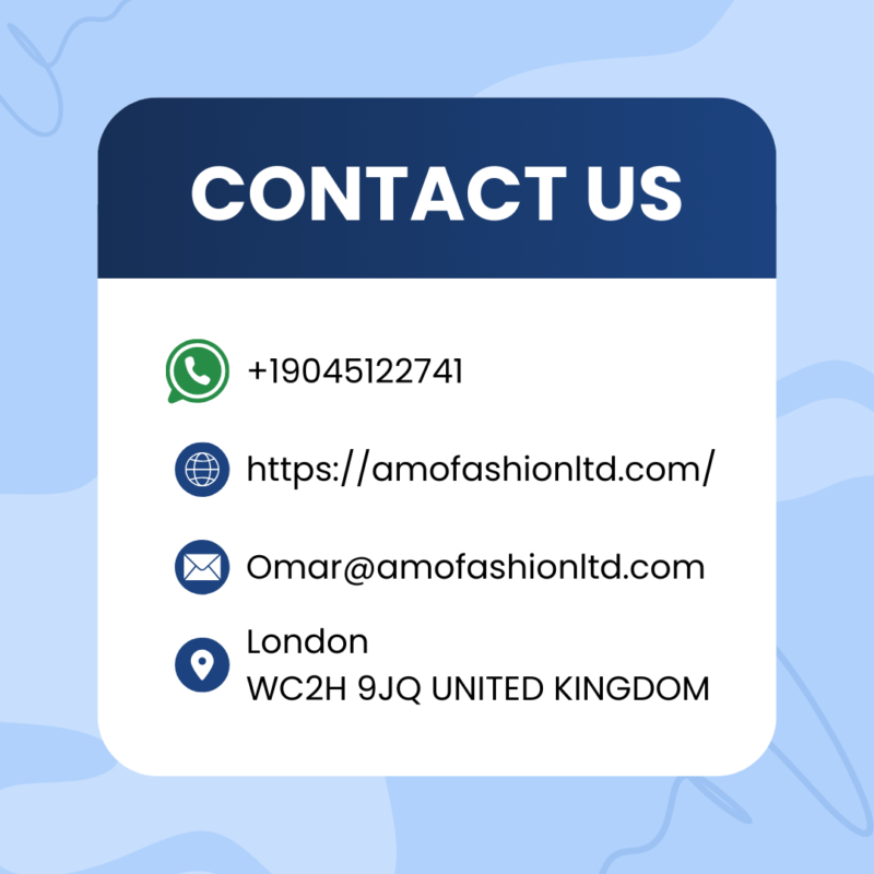 Blue Minimalist Contact Us Instagram Post