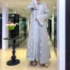 Exquisite Open Abaya Style – Elegant & Timeless Modesty - Image 4
