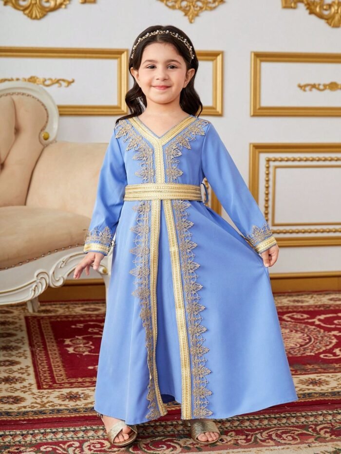 Open Front Abaya