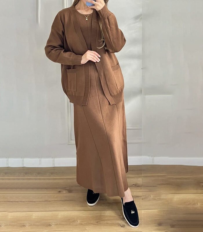 suit with a skirt