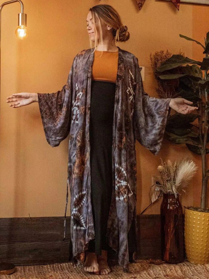 ladies open abaya