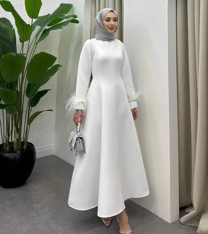 islamic bridal gown