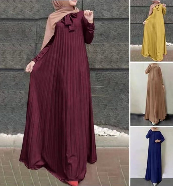 Dress Long Satin