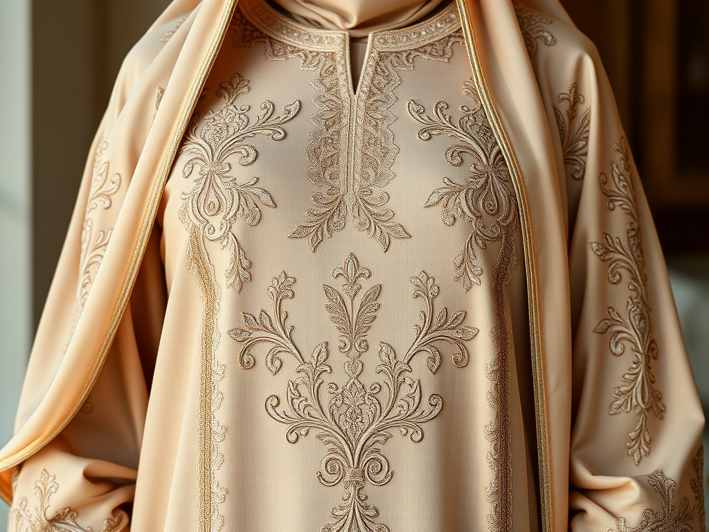 Top 7 Best Abaya Fabrics for Summer – Stay Cool, Comfortable, and Elegant in Hot Weather 5 nidha abaya 1