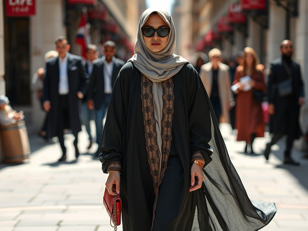 the abaya is no longer exclusive to the middle east 1