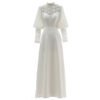 Timeless Wedding Dresses Online – Vintage Satin Lace with Elegant A-Line Fit 7 Timeless Wedding Dresses Online – Vintage Satin Lace with Elegant A-Line Fit - Image 3