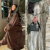 🌞 BreezeFlow Summer Open Abaya – Lightweight Long Sleeve Modestwear in Vibrant Shades 20 Summer Open Abaya