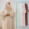 Satin Closed Abaya
