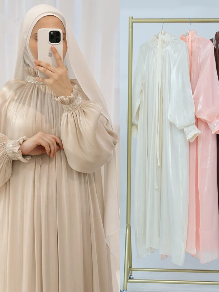 Satin Closed Abaya
