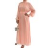 Exquisite Satin Closed Abaya – Dubai-Inspired Elegance in Solid Colors - Image 8