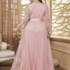 💖 Flawless Fit Plus Size Dress – Chiffon Long Skirt with High Waist Elegance - Image 5