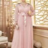 💖 Flawless Fit Plus Size Dress – Chiffon Long Skirt with High Waist Elegance - Image 4