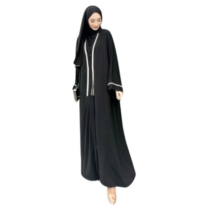 🇹🇷 Abaya from Turkey – Premium Medina Silk Set with Scarf & Hand-Stitched Stones 7 Islamic Women Clothing 750 x 750 px 34