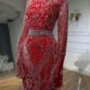 Glamorous Wedding Dress for Muslim Bride – Beaded Elegance for Unforgettable Moments 15 7