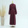 ✨ Royal Essence Turkish Abayas – Elegant Long Sleeve Modest Dresses in Classic Colors - Image 2