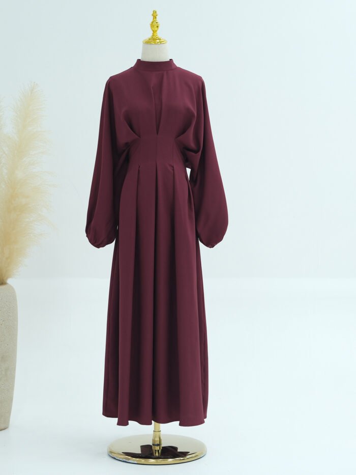 Alternative view of ✨ Royal Essence Turkish Abayas – Elegant Long Sleeve Modest Dresses in Classic Colors