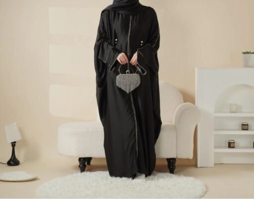 Stunning Dress Soft – Flowing Batwing Sleeves & Elegant Comfort 69 5