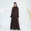 🔥 Majestic Allure Abaya Closed – Elegant A-Line Commuter Style for Modern Women - Image 5