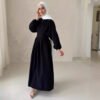 ✨ Royal Essence Turkish Abayas – Elegant Long Sleeve Modest Dresses in Classic Colors - Image 4