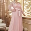 💖 Flawless Fit Plus Size Dress – Chiffon Long Skirt with High Waist Elegance - Image 10