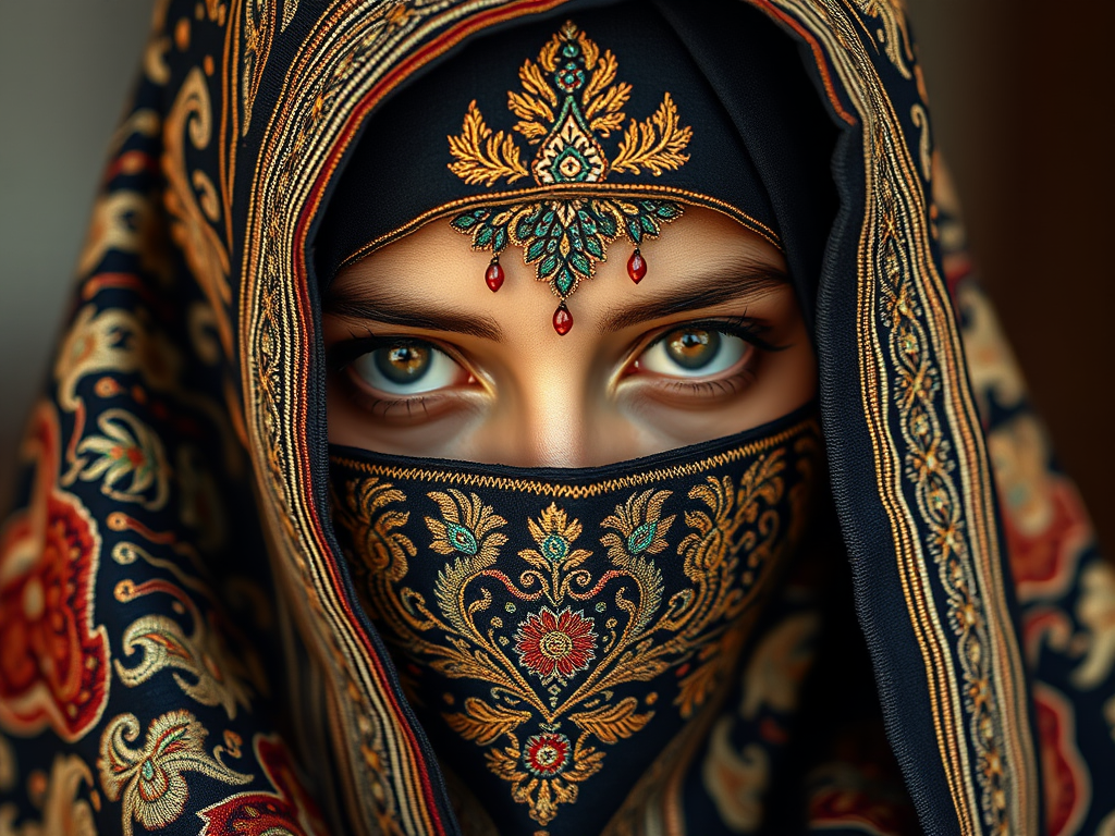 10 estilos deslumbrantes de atuendos de burka que toda mujer musulmana moderna adorarΓ‘ 5 burka with embroidered accents