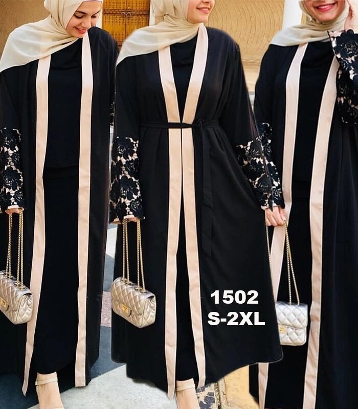 abaya open style