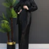 ✨ GlowLayer Abaya and Kaftan – Fully Lined Sequin Dress for Modest Events - Image 5