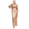 ✨ GlowLayer Abaya and Kaftan – Fully Lined Sequin Dress for Modest Events - Image 6