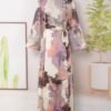 💎 Imperial Touch Luxurious Abaya – Printed Elegance in Vibrant Statement Colors - Image 2