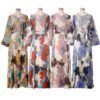 💎 Imperial Touch Luxurious Abaya – Printed Elegance in Vibrant Statement Colors - Image 8