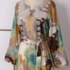 💎 Imperial Touch Luxurious Abaya – Printed Elegance in Vibrant Statement Colors - Image 3