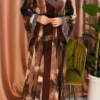 ✨ Opulent Flow layered abaya– Light, Breathable Modesty in Cotton-Chiffon Blend 13 layered abaya