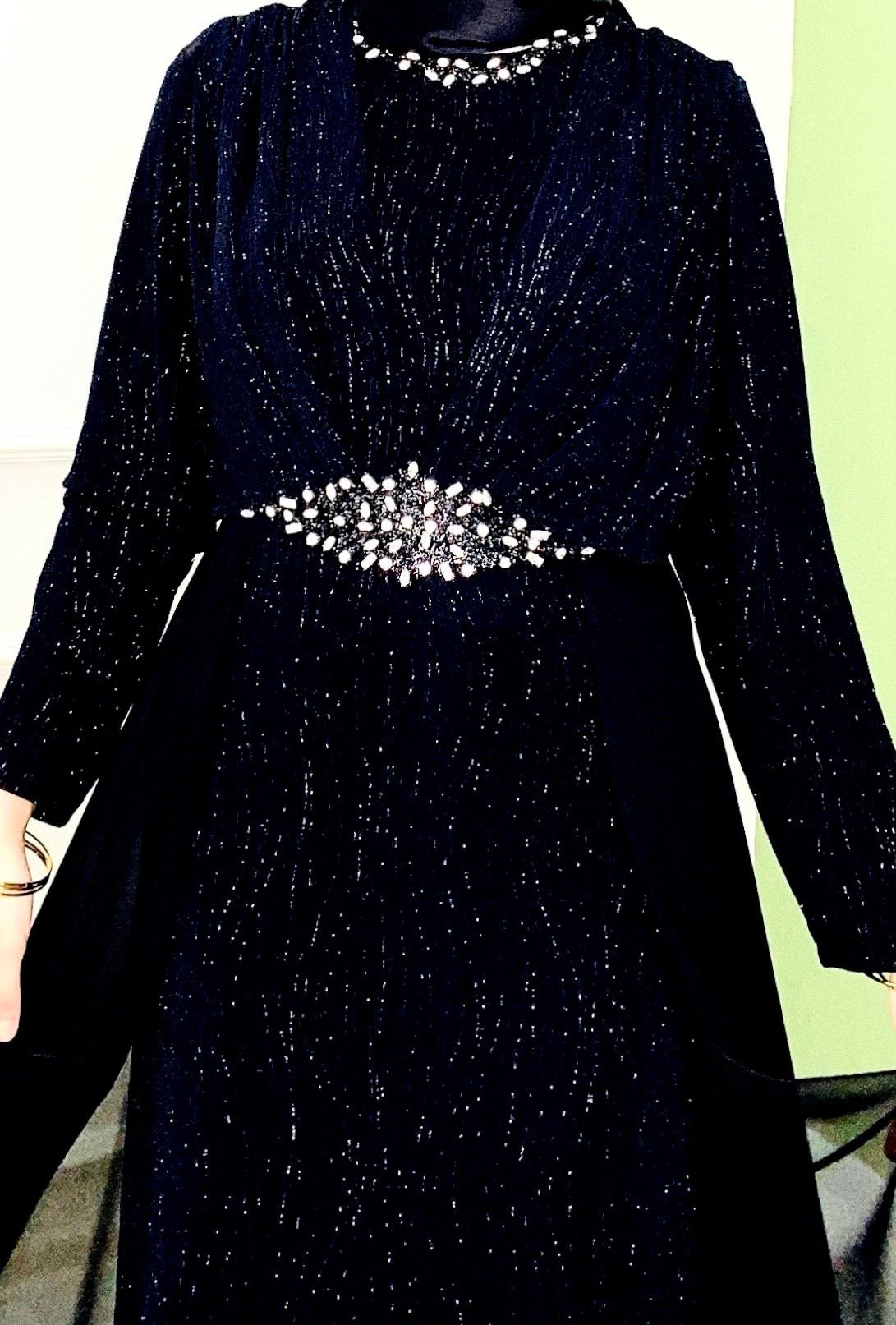 Radiant Chiffon Fruko Dress – Turkish Party Wear Dresses 3 Radiant Chiffon Fruko Dress – Turkish Party Wear Dresses - Image 3