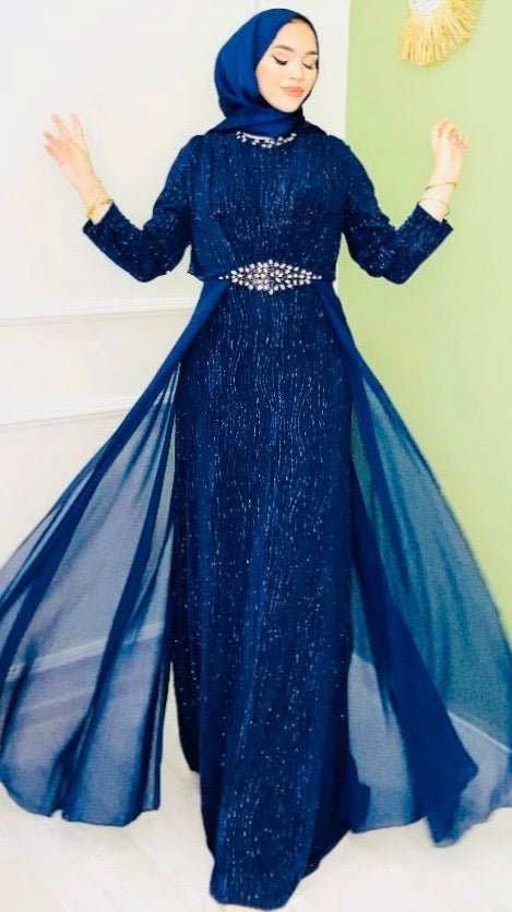 Radiant Chiffon Fruko Dress – Turkish Party Wear Dresses 7 Radiant Chiffon Fruko Dress – Turkish Party Wear Dresses - Image 7