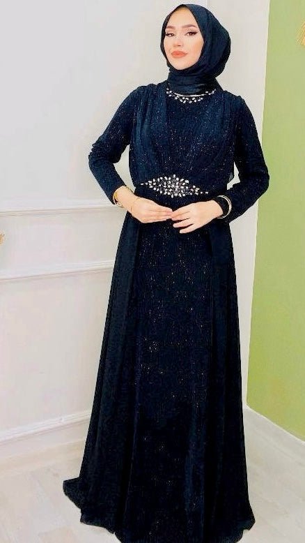 Radiant Chiffon Fruko Dress – Turkish Party Wear Dresses 4 Radiant Chiffon Fruko Dress – Turkish Party Wear Dresses - Image 4