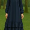 Graceful Stone Shoulder Tulle Dress – Turkish Party Dresses Online - Image 4