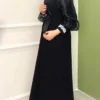 Stunning Turkish Dresses for Wedding – Stone Detail Pencil Dress - Image 6