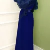 Stunning Turkish Dresses for Wedding – Stone Detail Pencil Dress - Image 4