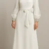 Stunning Turkish Dresses for Wedding – Stone Detail Pencil Dress - Image 3