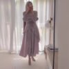 Irregular Hem Top Wide Leg Pants Suit Women - Image 7
