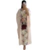 abaya for summer season,Embroidered Long Dress - Image 5