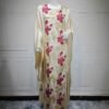 abaya for summer season,Embroidered Long Dress - Image 6
