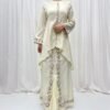 Malay Clothing French Wrinkle Embroidery Embroidery Bell Sleeve Suit - Image 7