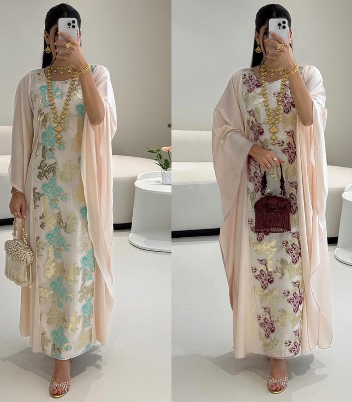 abaya for summer season,Embroidered Long Dress