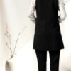 Stunning Trouser Suit for Women ,Shirt Suit with Side Slits and Stones - Image 2