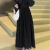 Premium Turkish Dresses UK , Cape Collar with Lace Trim - Image 8
