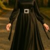 Turkish Evening Dress – Satin with Lace & Belt 13 Turkish Evening Dress