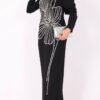 Leaf Pattern Pencil Dress – Turkish Evening Dresses Online Shopping 14 Leaf Pattern Pencil Dress – Turkish Evening Dresses Online Shopping - Image 6