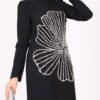 Leaf Pattern Pencil Dress – Turkish Evening Dresses Online Shopping 12 Leaf Pattern Pencil Dress – Turkish Evening Dresses Online Shopping - Image 4