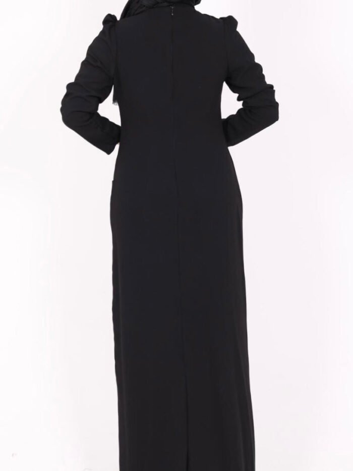 Alternative view of Leaf Pattern Pencil Dress – Turkish Evening Dresses Online Shopping